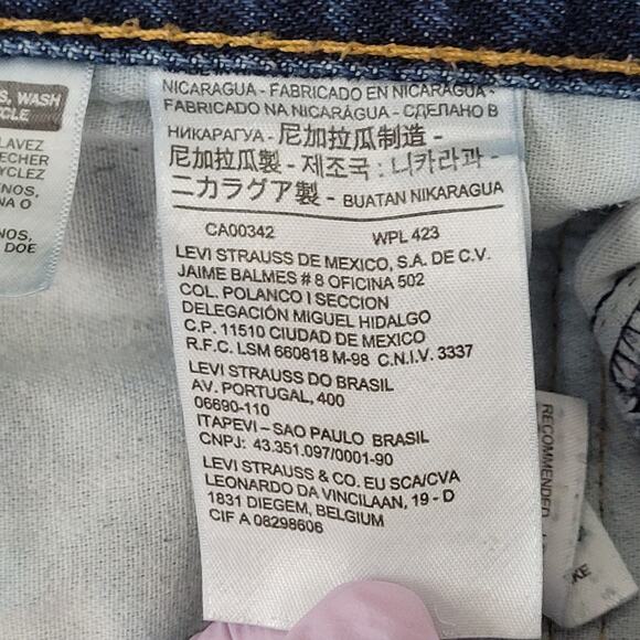 LEVIS 505 Jeans 34x29 Faded Stonewash Whiskered - Picture 5 of 16